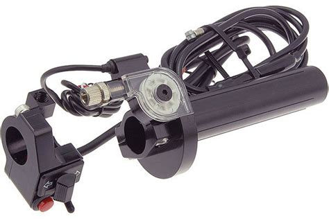 Stage6 CNC quick action throttle kit with controls.